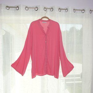 LONG SLEEVE LINEN TUNIC